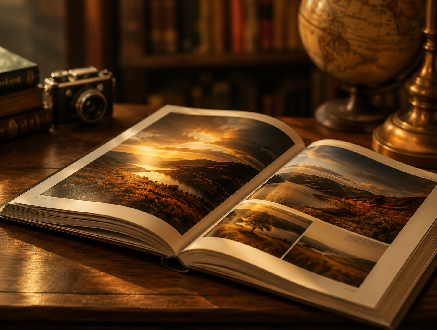 Vivid colour for cookbooks and art books