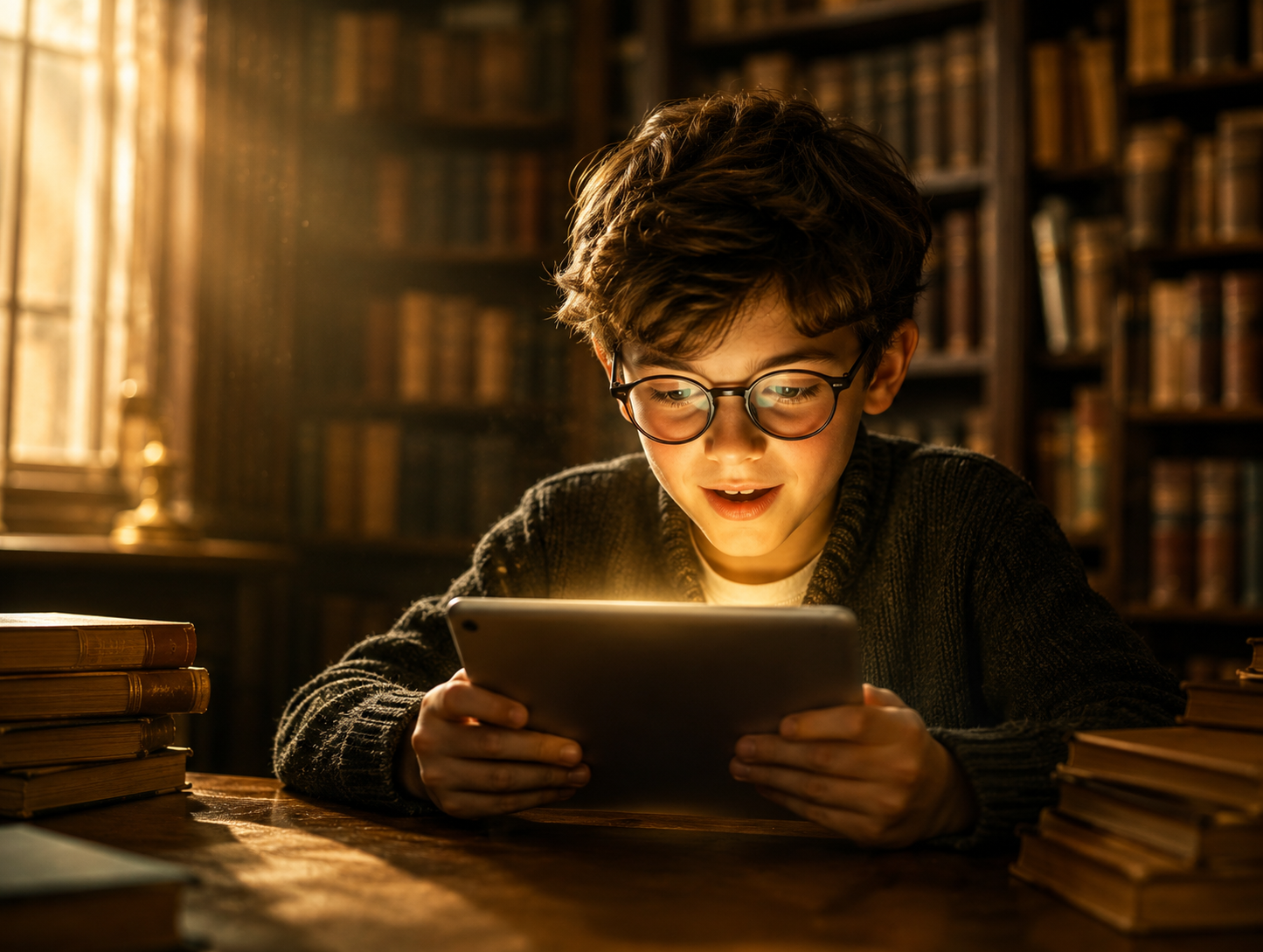 Reading a digitised book