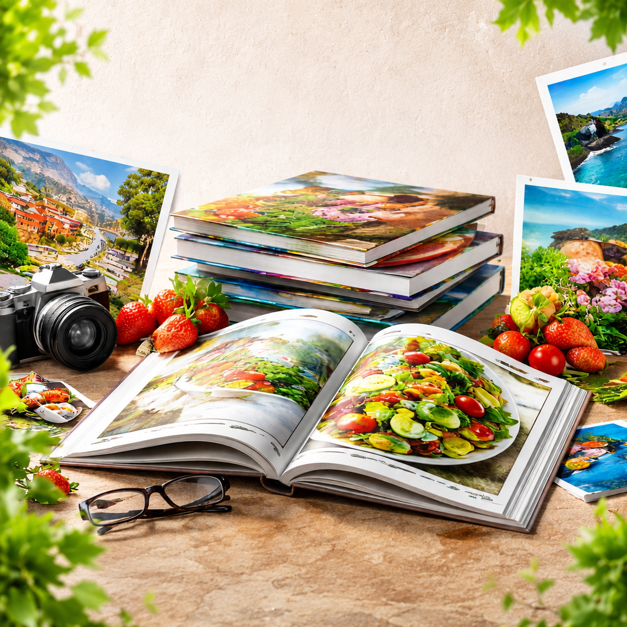 Photos and vivid images book